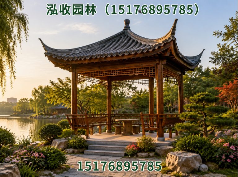 海北塑木地板展示图